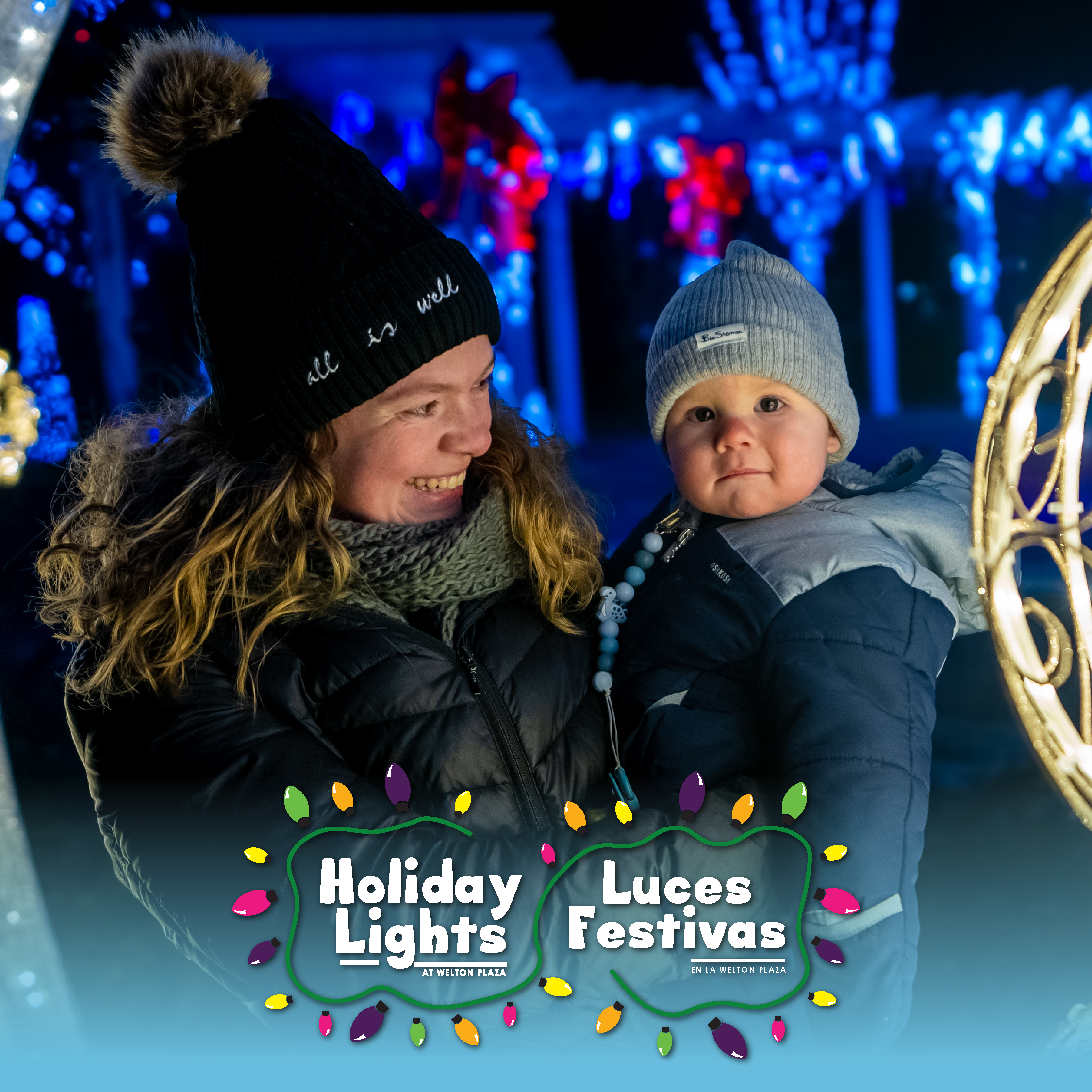 GPD2025 Holiday Lights Socials Instagram Post 1080 x 1080