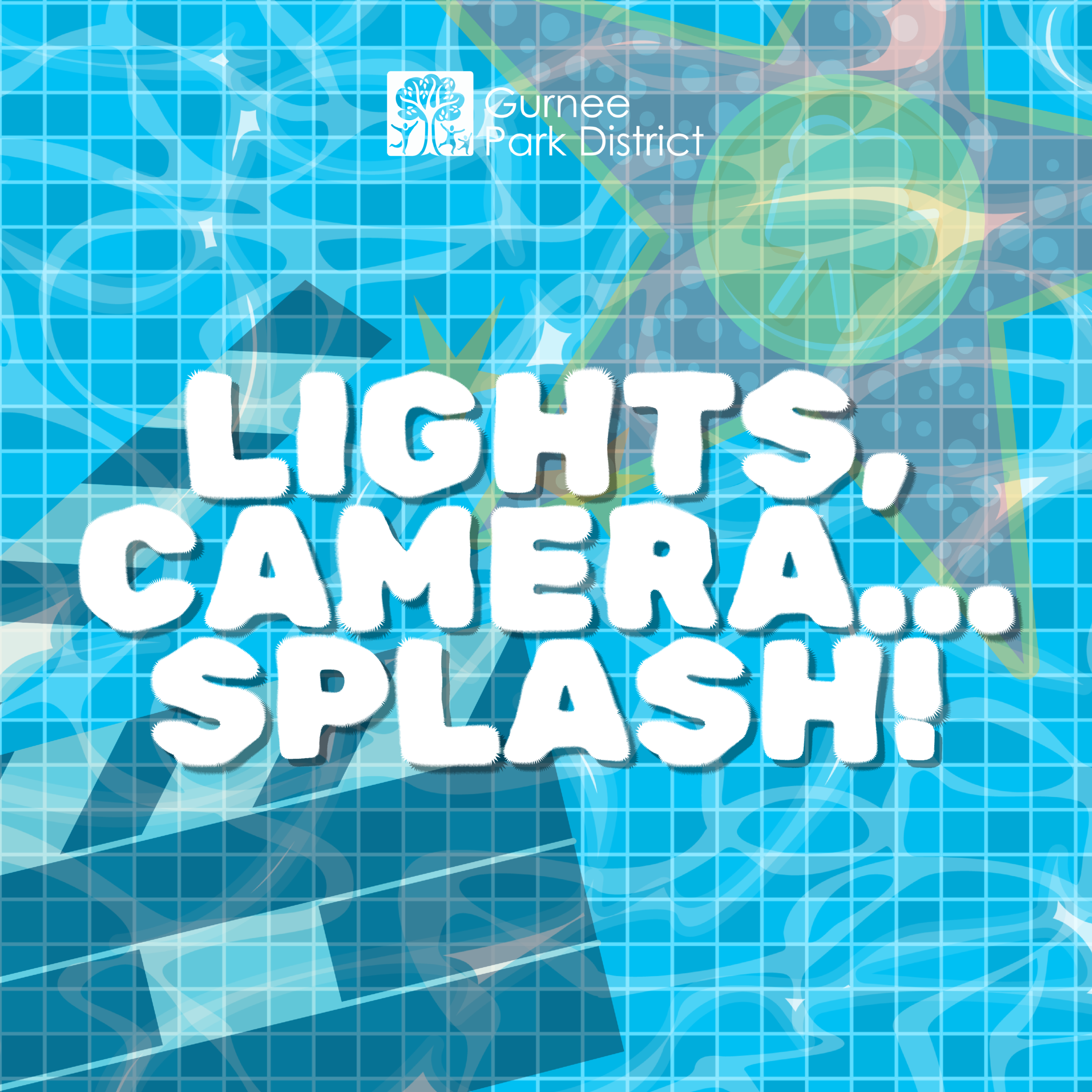 GPD2026 Lights Camera Splash Calendar 1080 x 1080