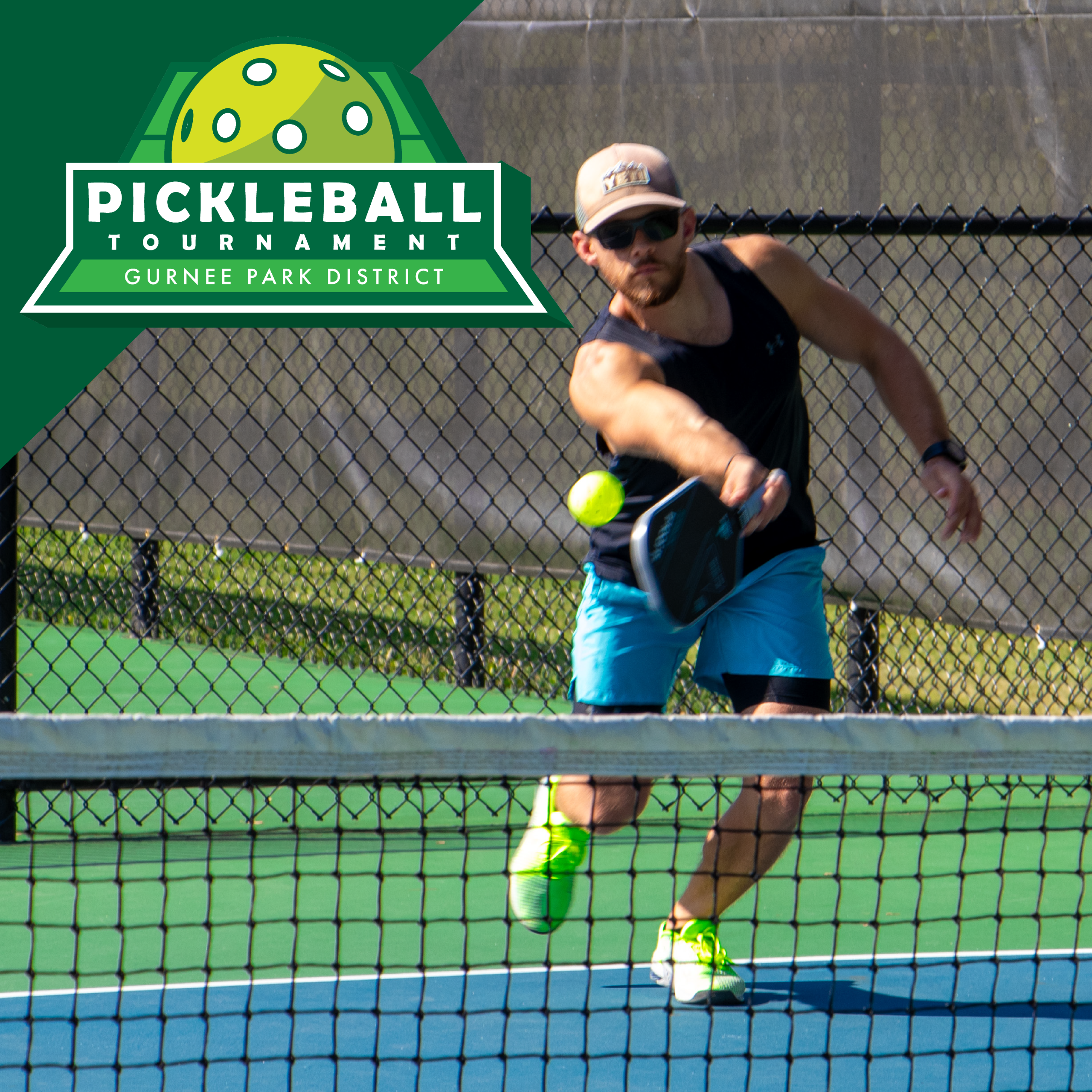 GPD2026 Pickleball Tournament Social Media Campaign Calendar 1080 x 1080 copy